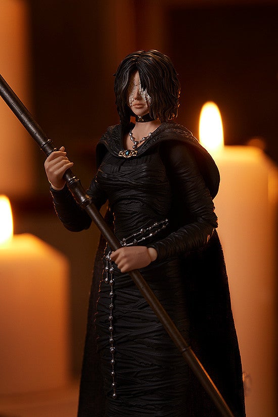 figma 593 Demon's Souls Maiden in Black Action Figure official product photo by Good Smile Company