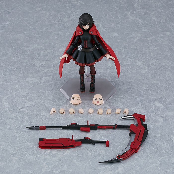 figma 596 RWBY: Ice Queendom Ruby Rose Action Figure official product photo by Max Factory