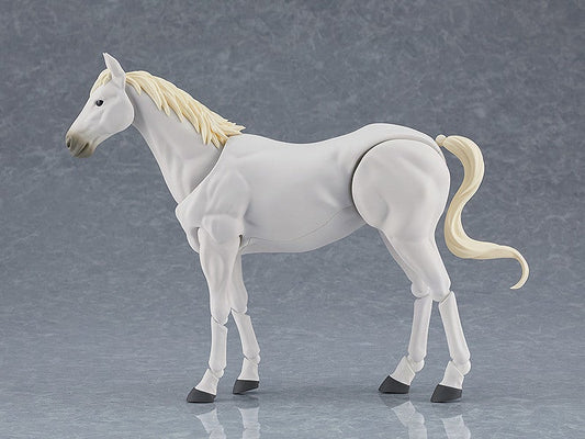 figma 597b Wild Horse (White) Action Figure official product photo by Max Factory