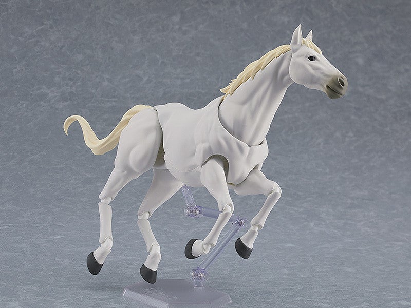 figma 597b Wild Horse (White) Action Figure official product photo by Max Factory