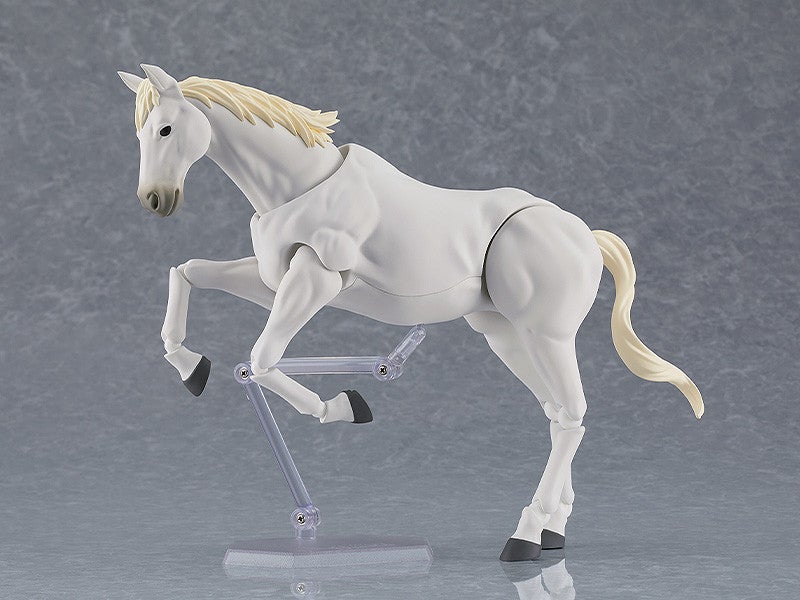 figma 597b Wild Horse (White) Action Figure official product photo by Max Factory