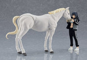 figma 597b Wild Horse (White) Action Figure official product photo by Max Factory