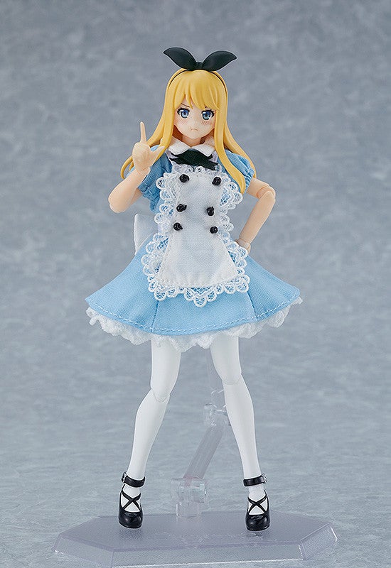 figma 598 Female Body (Alice) with Dress + Apron Outfit Action Figure official product photo by Max Factory