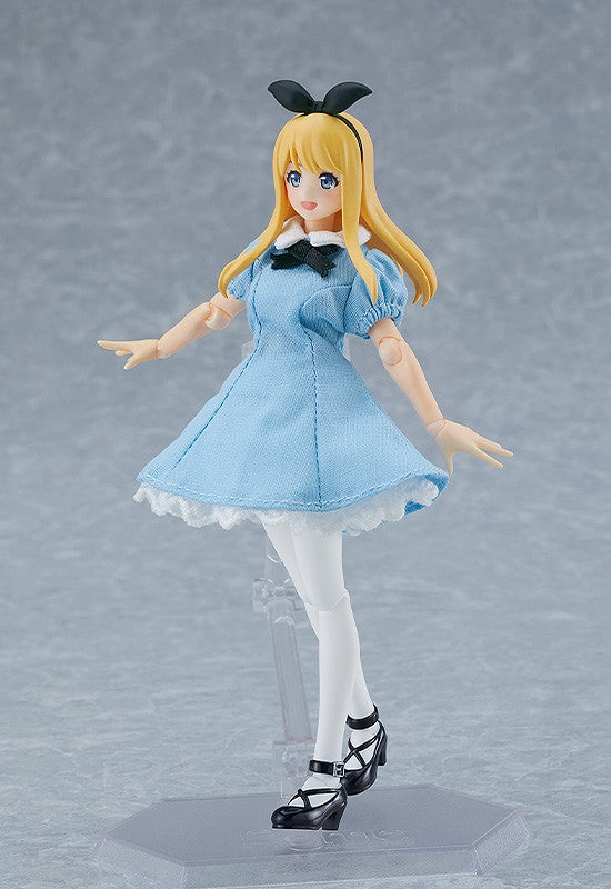 figma 598 Female Body (Alice) with Dress + Apron Outfit Action Figure official product photo by Max Factory