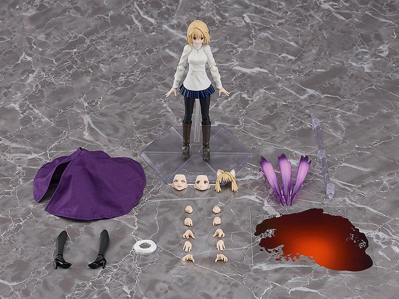 figma 612-DX Tsukihime: A Piece of Blue Glass Moon Arcueid Brunestud DX Edition Action Figure official product photo by Max Factory