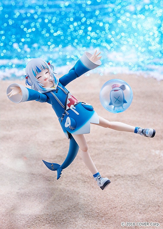 figma 618 hololive production Gawr Gura Action Figure official product photo by Max Factory