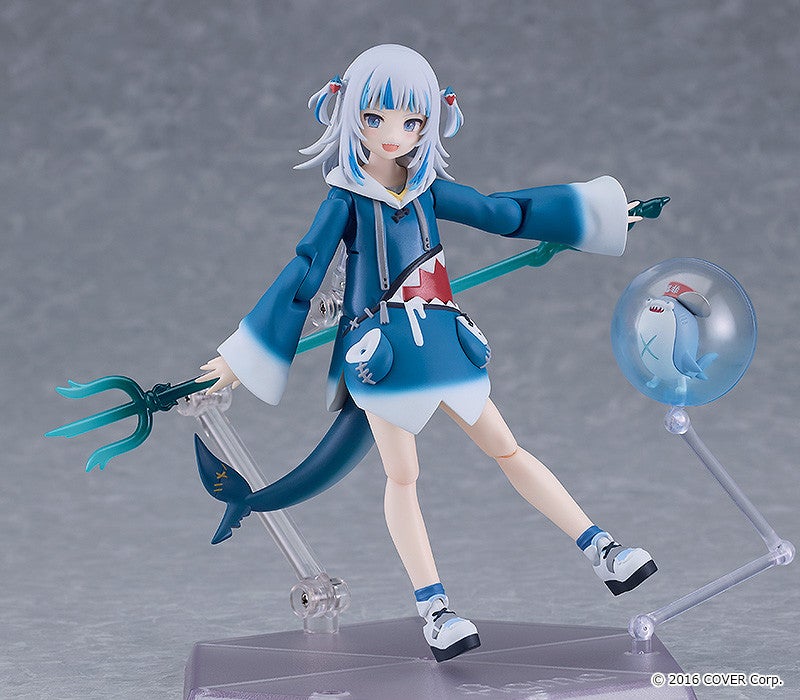 figma 618 hololive production Gawr Gura Action Figure official product photo by Max Factory