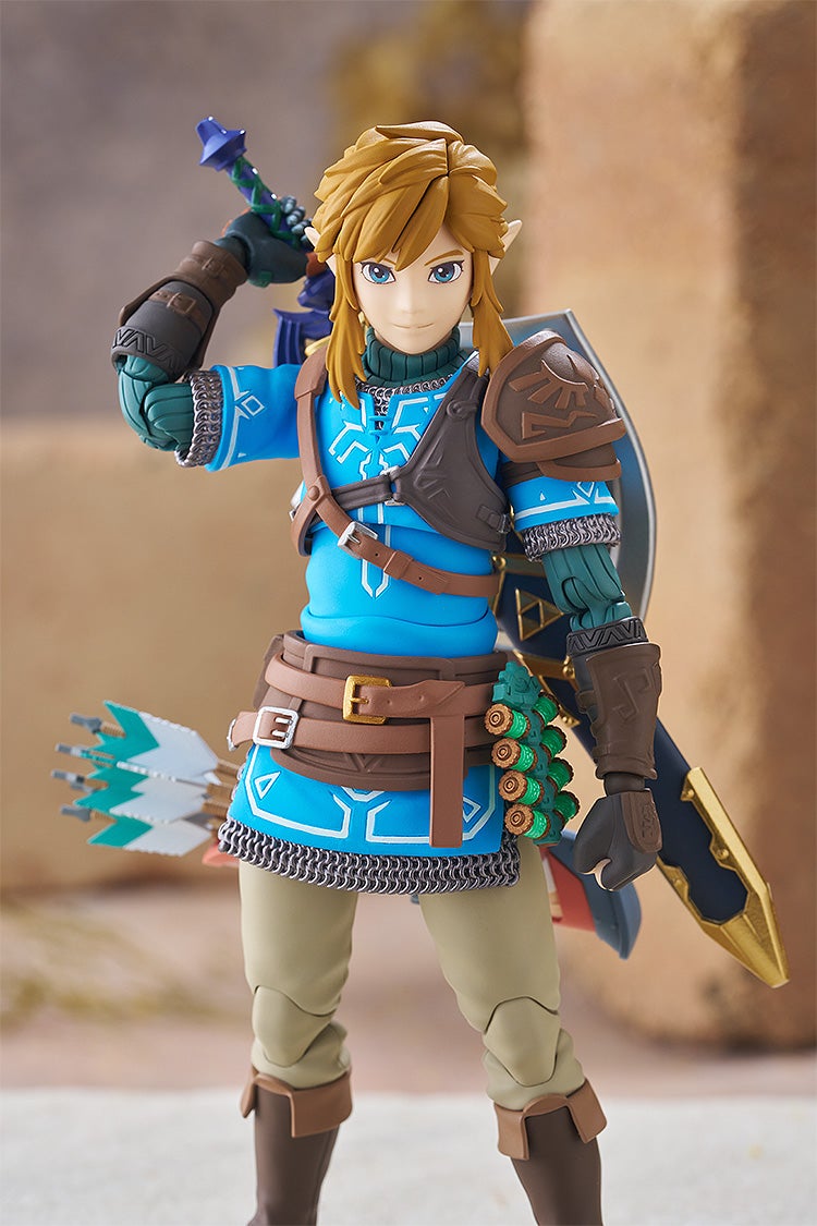 figma 626 The Legend of Zelda: Tears of the Kingdom Link Action Figure official product photo by Good Smile Company