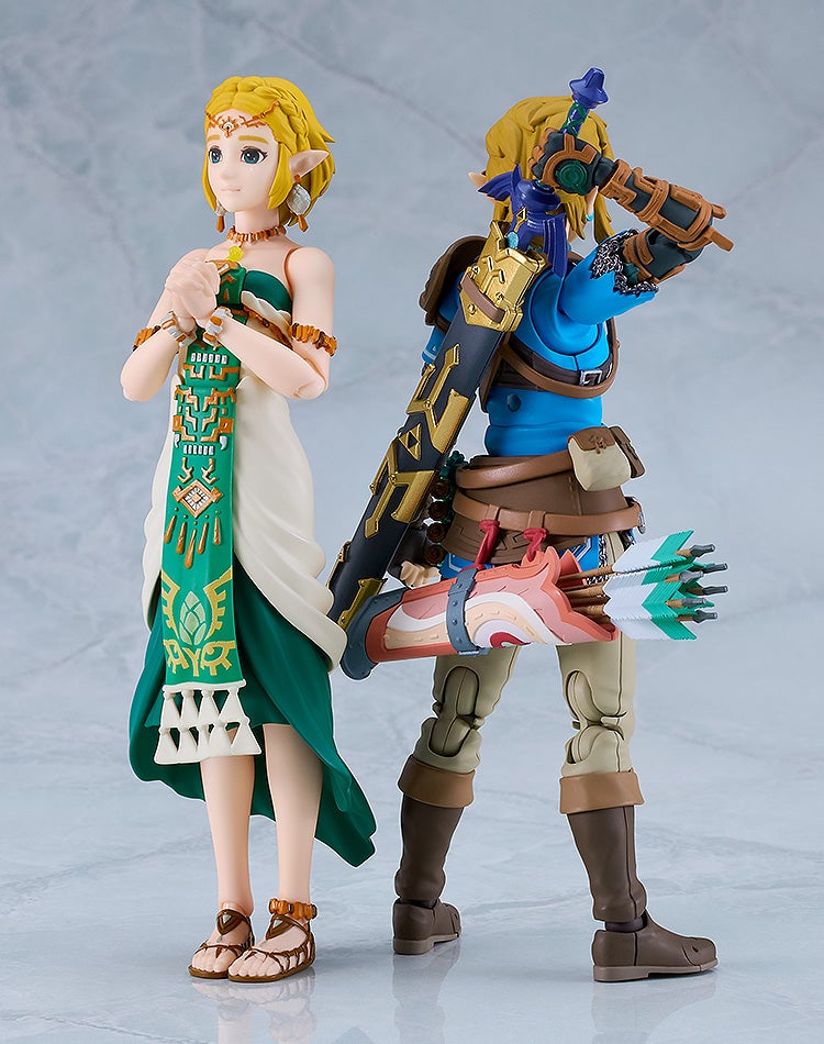 figma 637 The Legend of Zelda: Tears of the Kingdom Zelda Action Figure official product photo by Good Smile Company