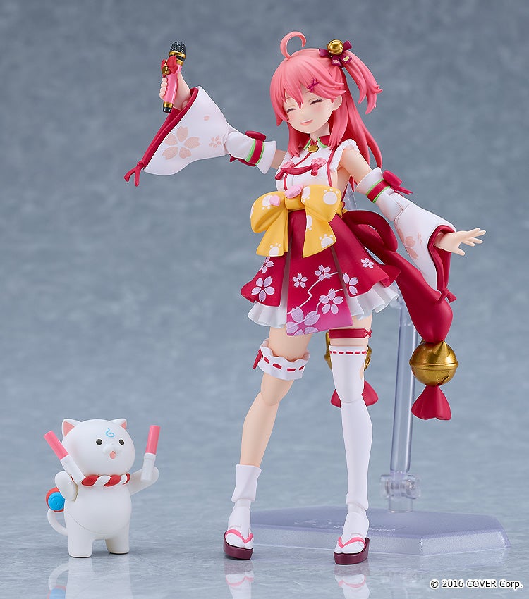 figma 641 hololive production Sakura Miko Action Figure official product photo by Max Factory