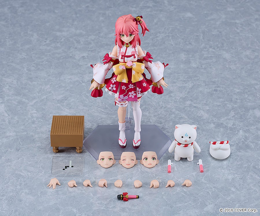 figma 641 hololive production Sakura Miko Action Figure official product photo by Max Factory