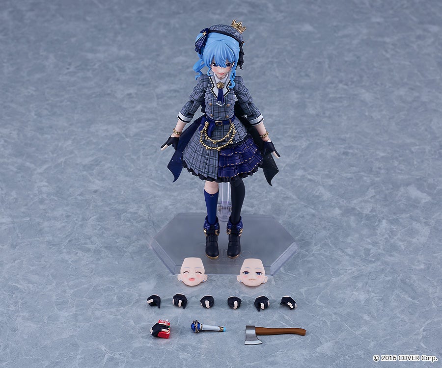 figma 642 hololive production Hoshimachi Suisei Action Figure official product photo by Max Factory