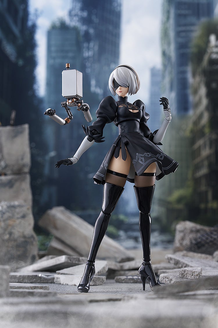 figma 643 NieR:Automata Ver1.1a 2B Action Figure official product photo by Max Factory