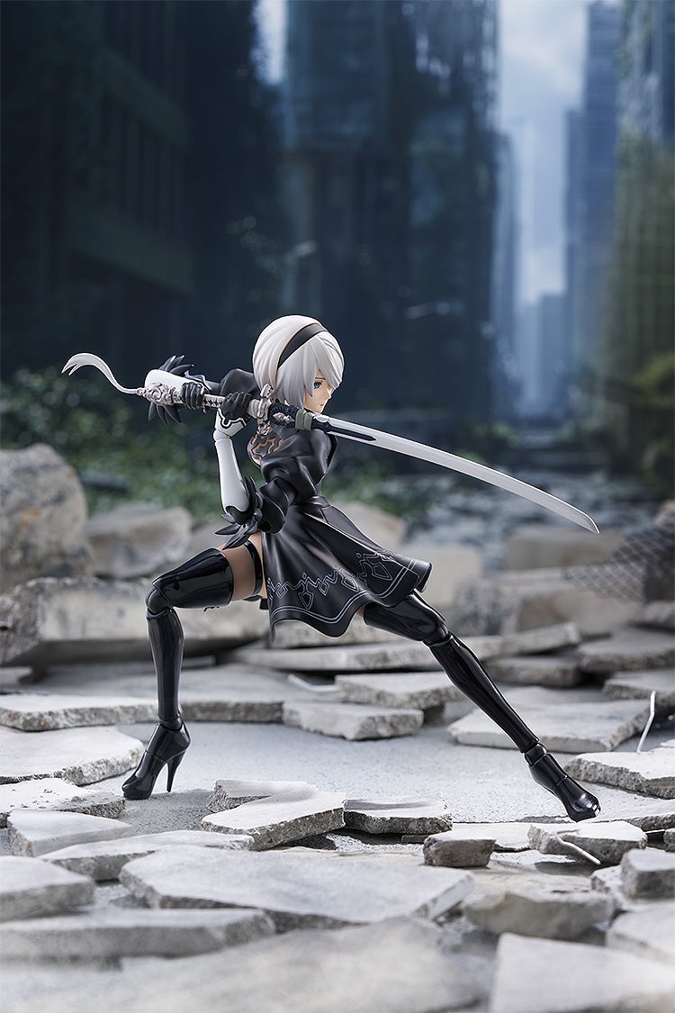figma 643 NieR:Automata Ver1.1a 2B Action Figure official product photo by Max Factory