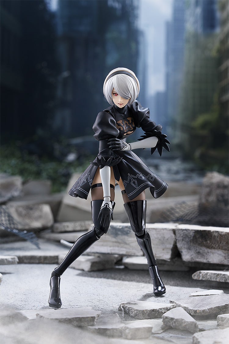 figma 643 NieR:Automata Ver1.1a 2B Action Figure official product photo by Max Factory