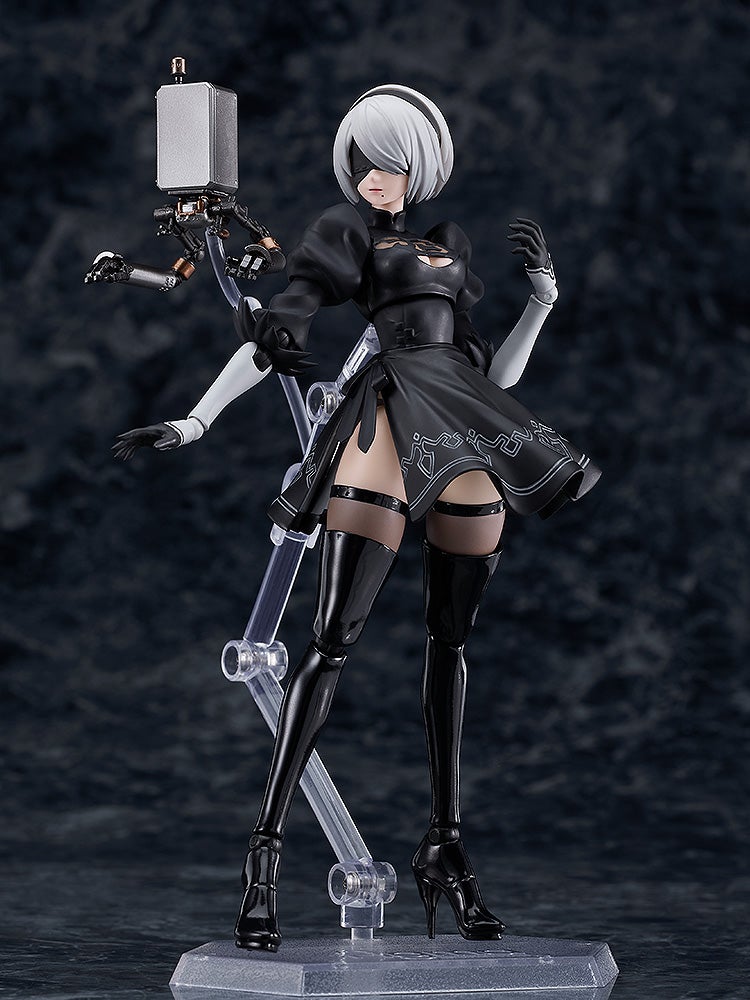 figma 643 NieR:Automata Ver1.1a 2B Action Figure official product photo by Max Factory