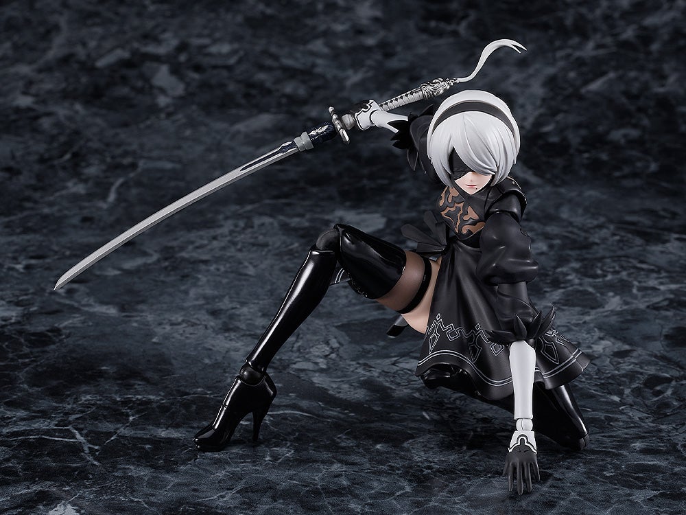figma 643 NieR:Automata Ver1.1a 2B Action Figure official product photo by Max Factory