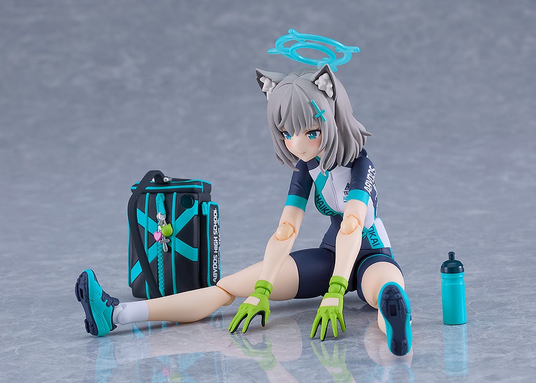 figma 644 Blue Archive Shiroko Sunaookami (Cycling) Action Figure official product photo by Max Factory