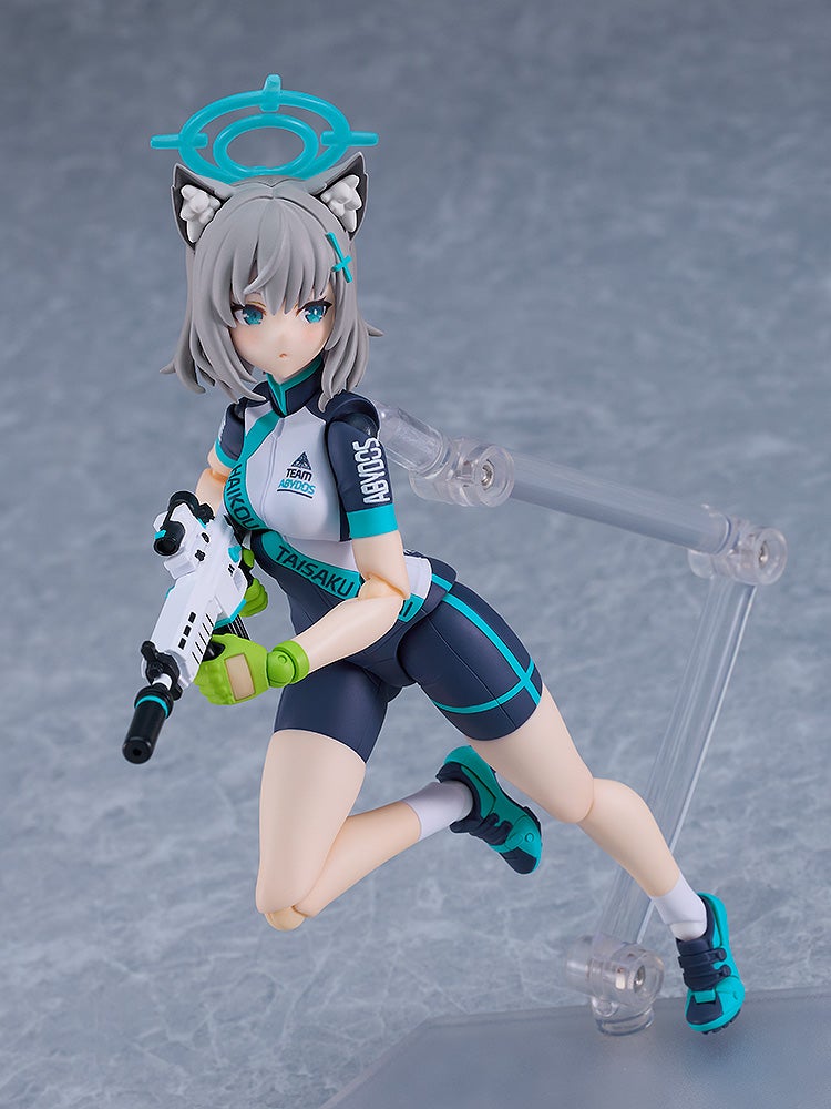 figma 644 Blue Archive Shiroko Sunaookami (Cycling) Action Figure official product photo by Max Factory