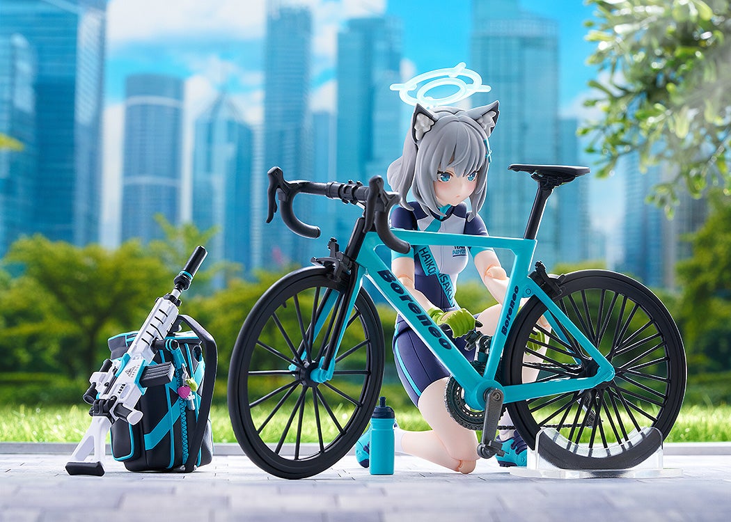 figma 644-DX Blue Archive Shiroko Sunaookami (Cycling) DX Edition Action Figure official product photo by Max Factory