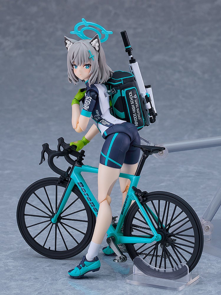figma 644-DX Blue Archive Shiroko Sunaookami (Cycling) DX Edition Action Figure official product photo by Max Factory