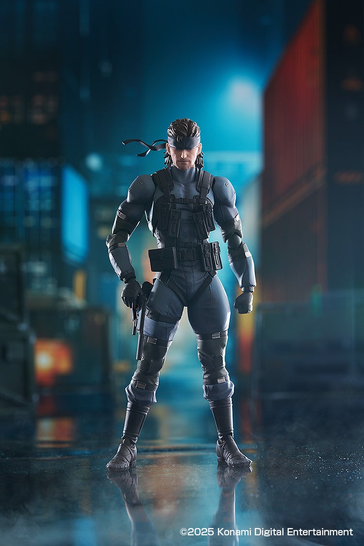 figma 645 Metal Gear Solid 2: Sons of Liberty Solid Snake MGS2 Ver. Updated Edition Action Figure official product photo by Max Factory