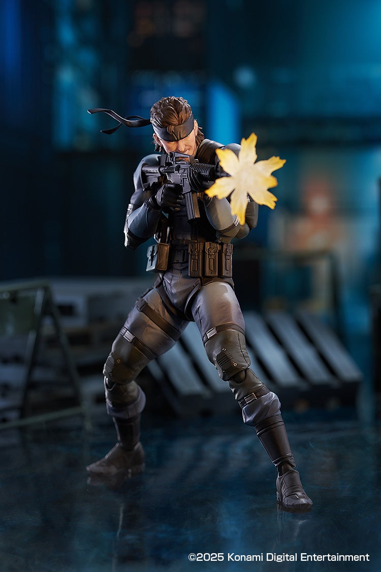 figma 645 Metal Gear Solid 2: Sons of Liberty Solid Snake MGS2 Ver. Updated Edition Action Figure official product photo by Max Factory
