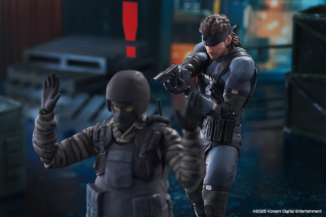 figma 645 Metal Gear Solid 2: Sons of Liberty Solid Snake MGS2 Ver. Updated Edition Action Figure official product photo by Max Factory