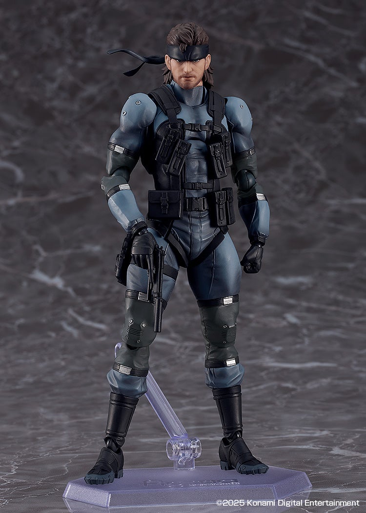 figma 645 Metal Gear Solid 2: Sons of Liberty Solid Snake MGS2 Ver. Updated Edition Action Figure official product photo by Max Factory