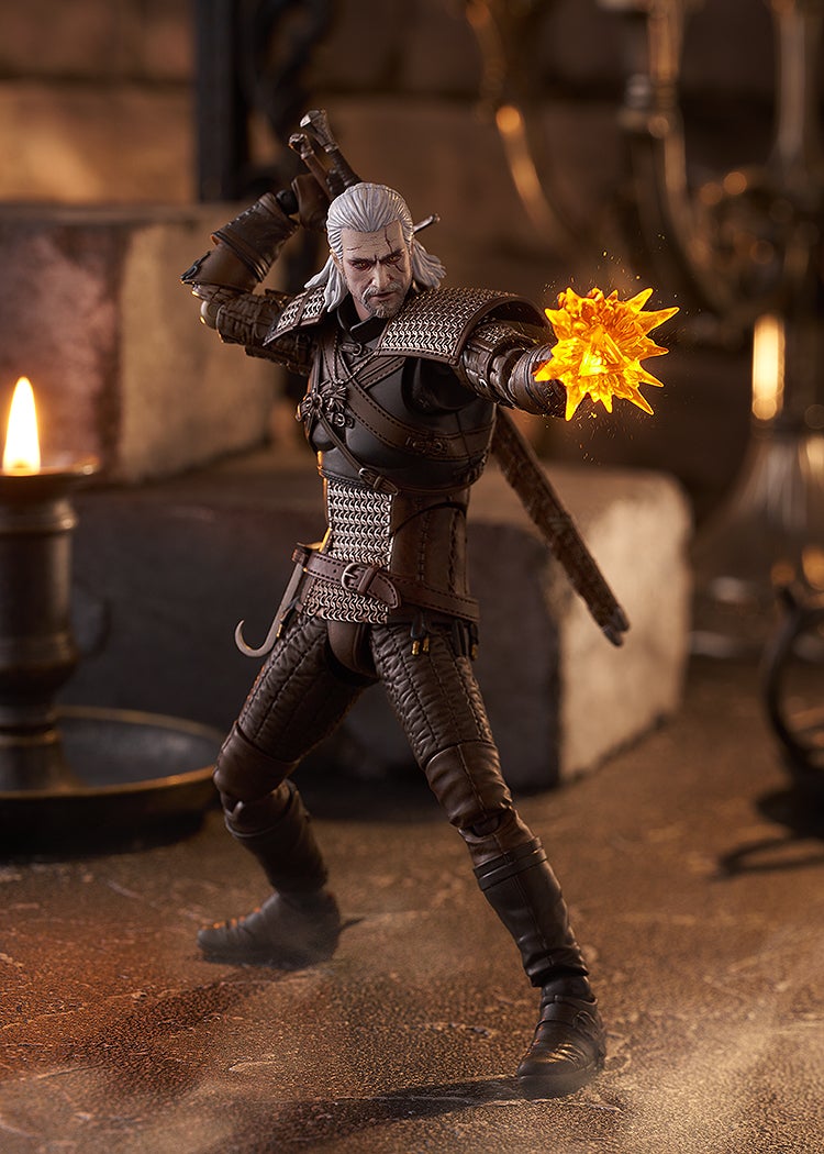 figma 655 The Witcher 3: Wild Hunt Geralt Action Figure official product photo by Good Smile Company