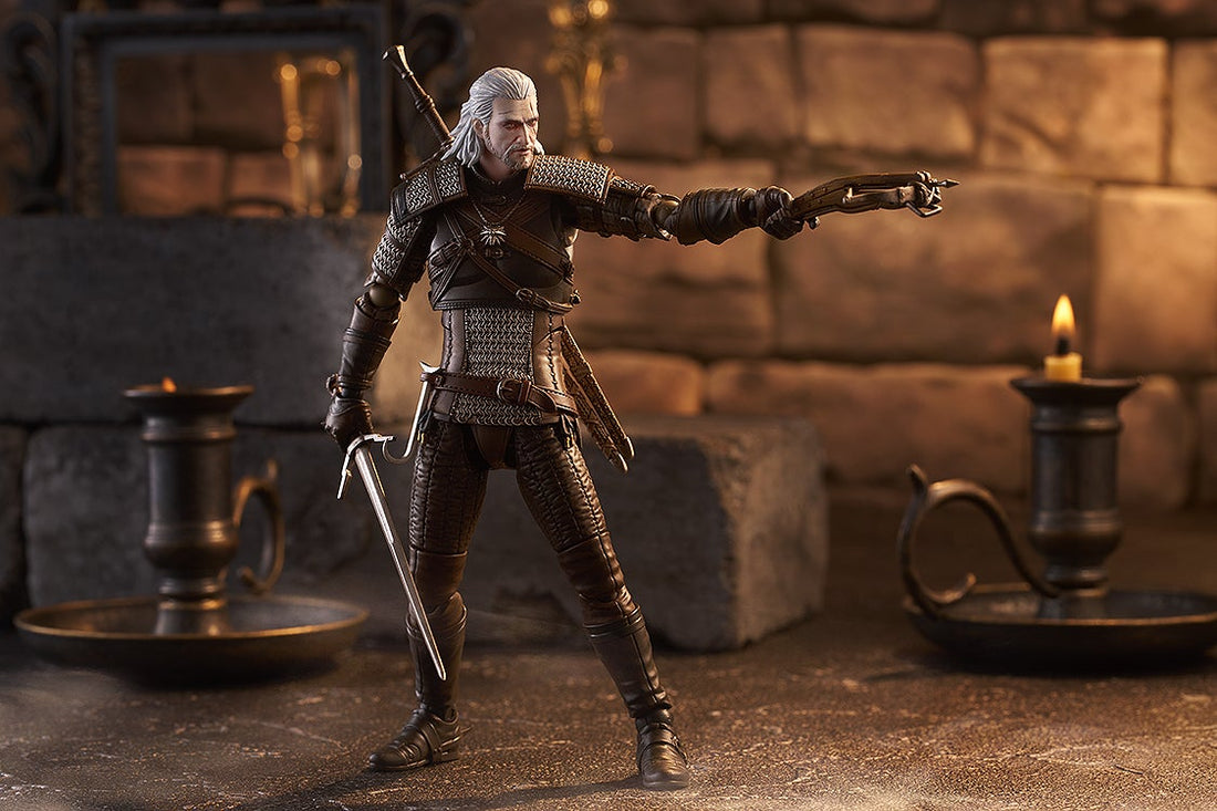 figma 655 The Witcher 3: Wild Hunt Geralt Action Figure official product photo by Good Smile Company