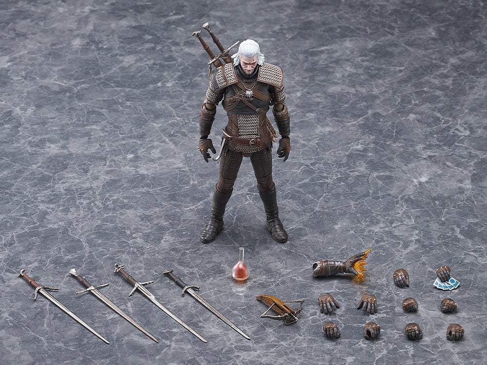 figma 655 The Witcher 3: Wild Hunt Geralt Action Figure official product photo by Good Smile Company