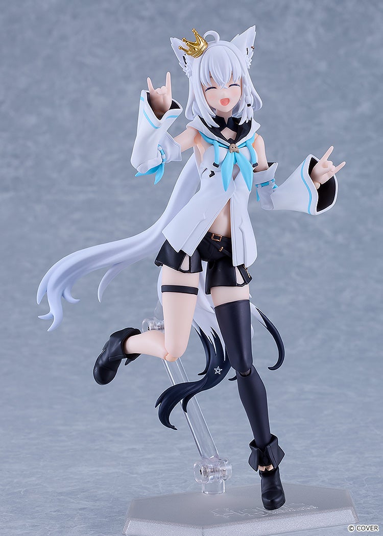 figma 666 hololive production Shirakami Fubuki Action Figure official product photo by Max Factory