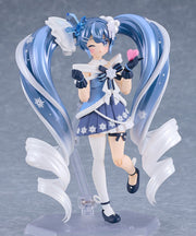 figma 669 Character Vocal Series 01: Hatsune Miku Snow Miku Crystal Snow Ver. Action Figure official product photo by Good Smile Company