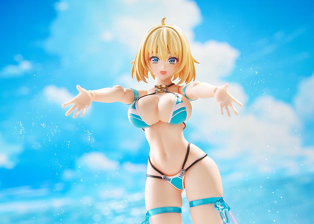 figma 674 Bunny Suit Planning Sophia F. Shirring: Swimsuit Ver. Action Figure official product photo by Max Factory