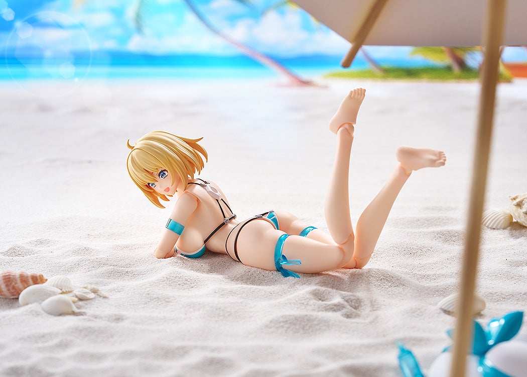 figma 674 Bunny Suit Planning Sophia F. Shirring: Swimsuit Ver. Action Figure official product photo by Max Factory