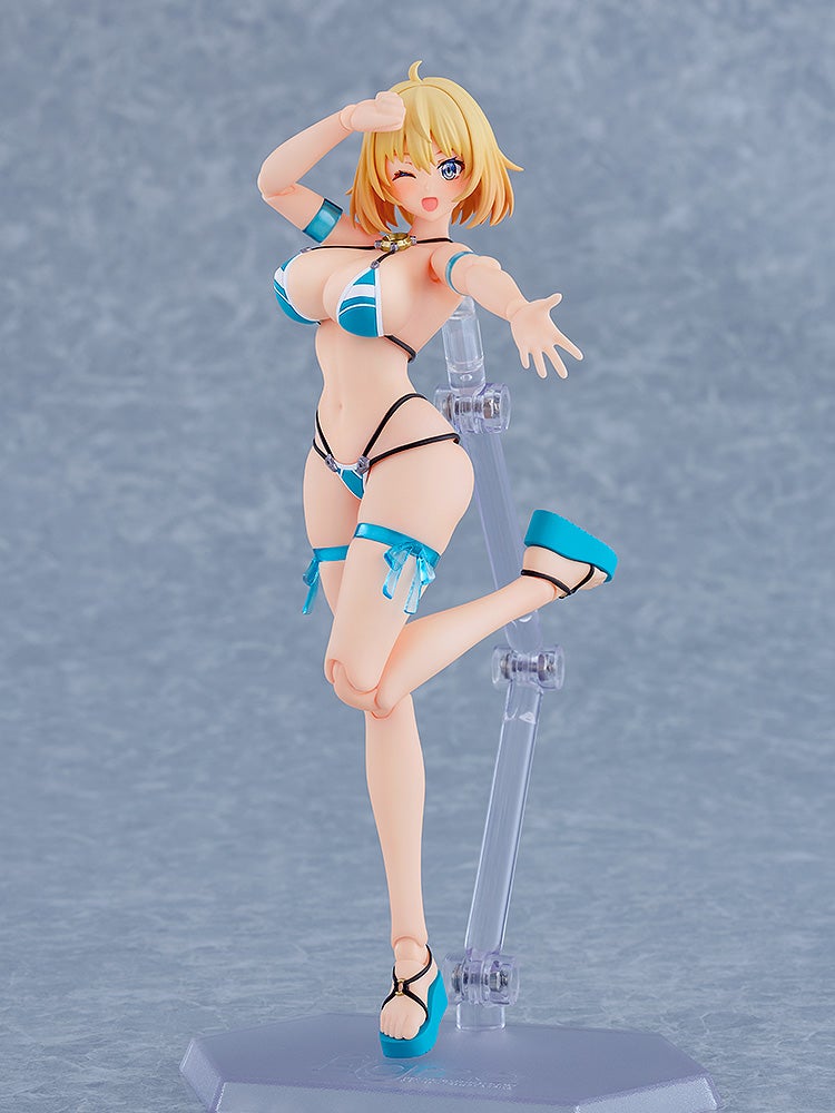 figma 674 Bunny Suit Planning Sophia F. Shirring: Swimsuit Ver. Action Figure official product photo by Max Factory