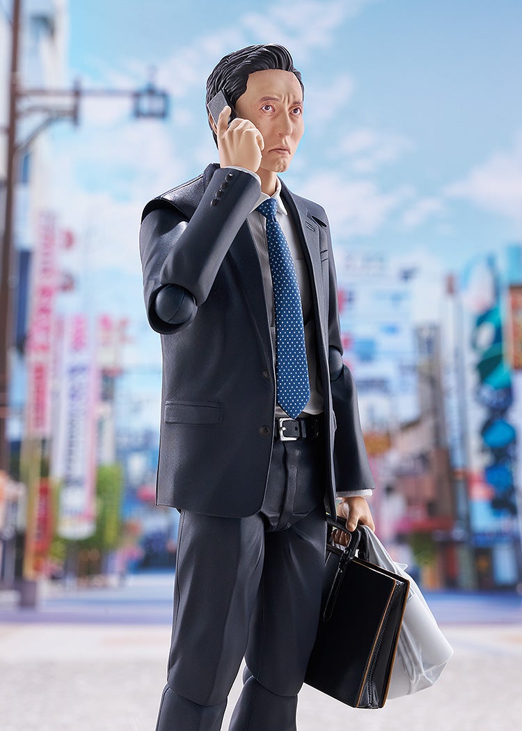 figma 675a Solitary Gourmet Goro Inogashira: Yutaka Matsushige Ver. Renewal Edition - Nostalgic Teishoku Restaurant Set Action Figure official product photo by Max Factory