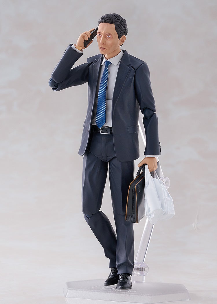 figma 675a Solitary Gourmet Goro Inogashira: Yutaka Matsushige Ver. Renewal Edition - Nostalgic Teishoku Restaurant Set Action Figure official product photo by Max Factory