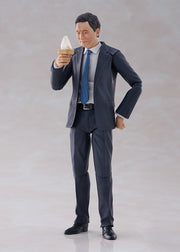 figma 675a Solitary Gourmet Goro Inogashira: Yutaka Matsushige Ver. Renewal Edition - Nostalgic Teishoku Restaurant Set Action Figure official product photo by Max Factory