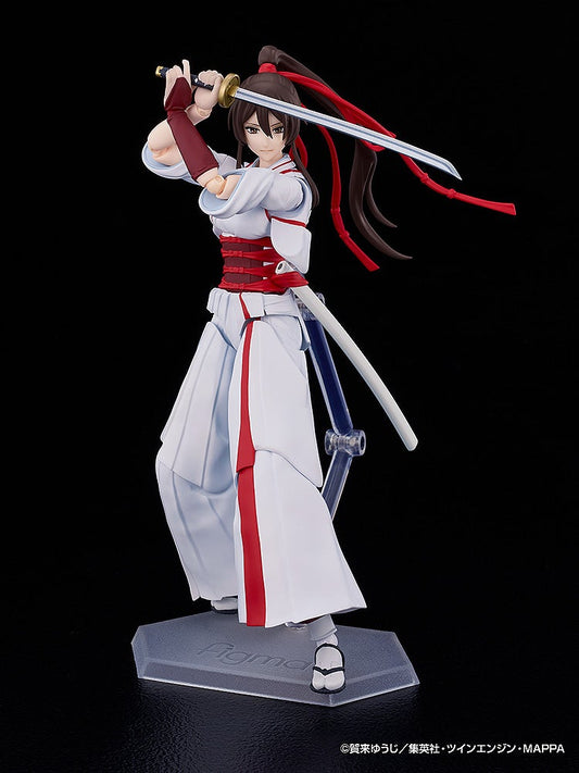 figma 677 Hell's Paradise: Jigokuraku Yamada Asaemon Sagiri Action Figure official product photo by Good Smile Company