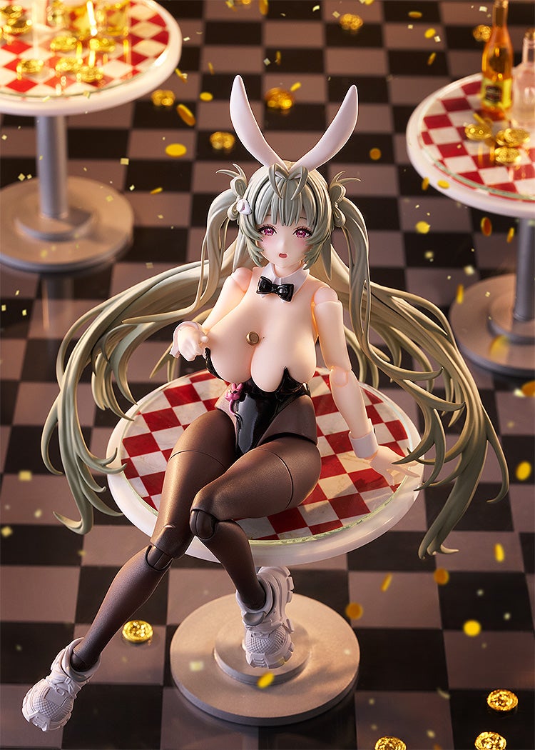 figma 710 Goddess of Victory: NIKKE Soda: Twinkling Bunny Action Figure - product view 4