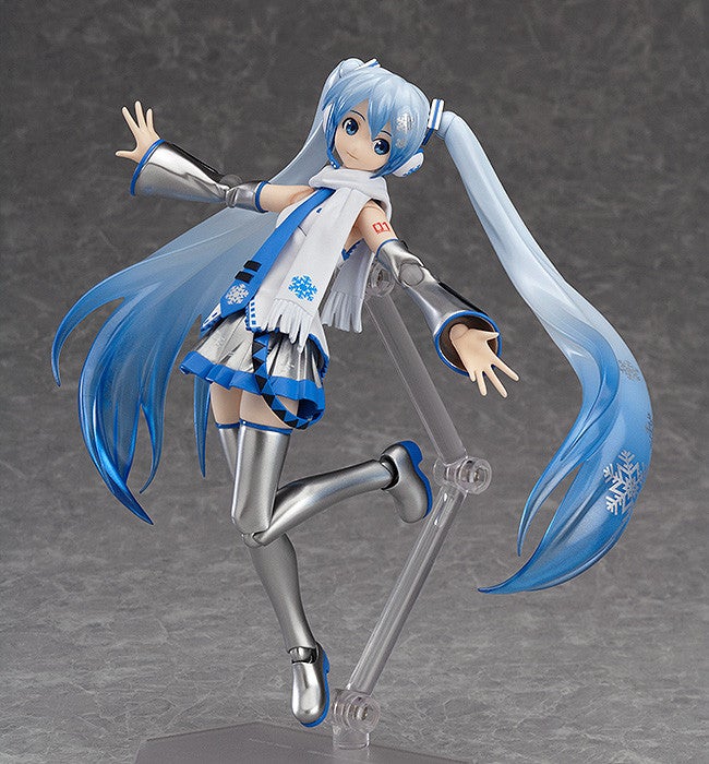 Max Factory figma EX-016 Character Vocal Series 01: Hatsune Miku Snow Miku Action Figure official product photo