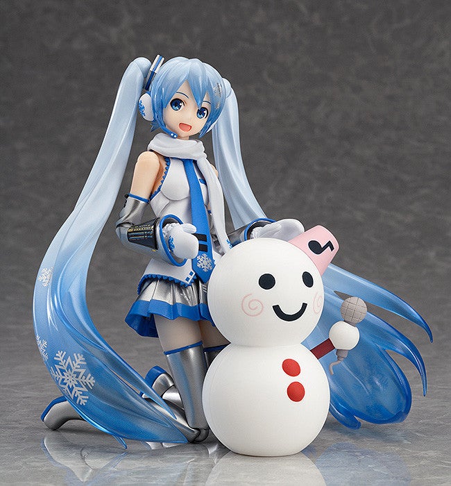 Max Factory figma EX-016 Character Vocal Series 01: Hatsune Miku Snow Miku Action Figure official product photo