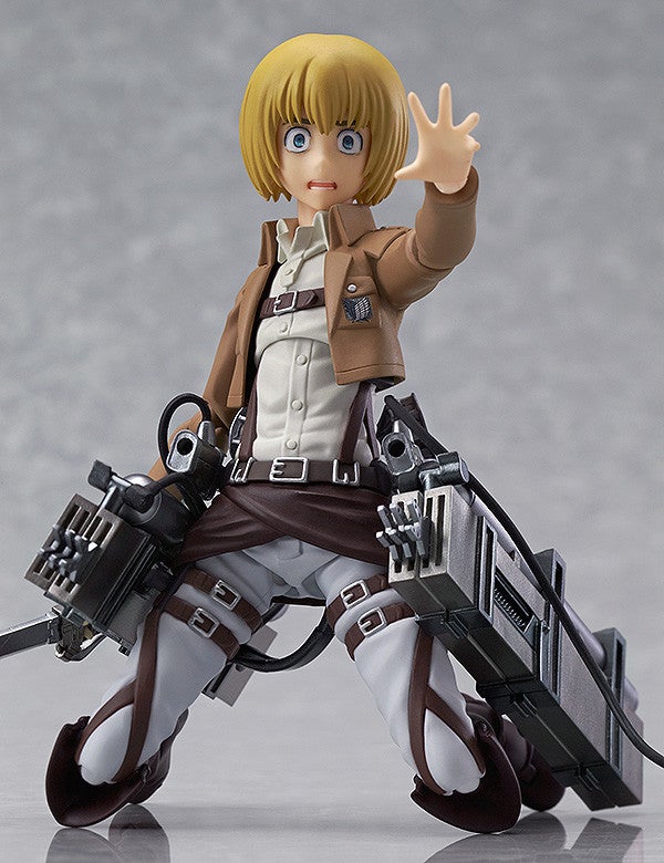 Max Factory figma EX-017 Attack on Titan Armin Arlert Action Figure official product photo
