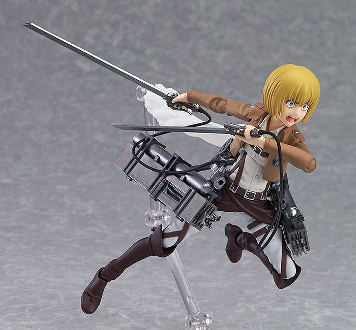 Max Factory figma EX-017 Attack on Titan Armin Arlert Action Figure official product photo