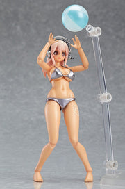 Max Factory figma EX-023 Super Sonico: Suntanned Ver. Action Figure official product photo