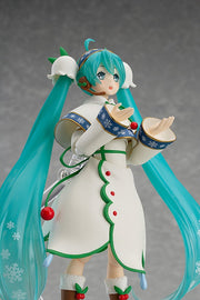 Max Factory figma EX-024 Character Vocal Series 01: Hatsune Miku Snow Miku: Snow Bell Ver. Action Figure official product photo