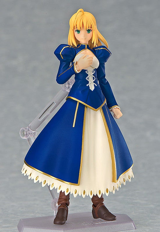 Max Factory figma EX-025 Fate/stay night [Unlimited Blade Works] Saber: Dress Ver. Action Figure official product photo