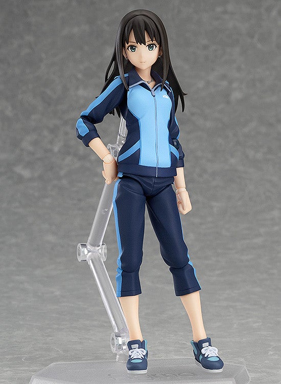 Max Factory figma EX-027 THE IDOLM@STER Cinderella Girls Rin Shibuya: Jersey Ver. Action Figure official product photo